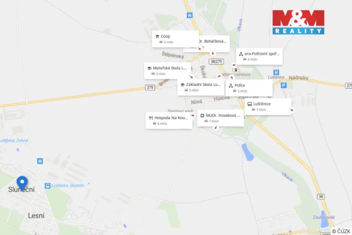 Prodej rodinného domu, Luštěnice - Zelená, Sluneční, 130 m2