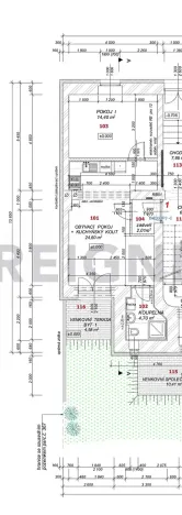 Pronájem bytu 2+kk, Plzeň, Říční, 47 m2