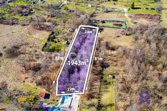 Prodej pozemku, Bojkovice, 1943 m2