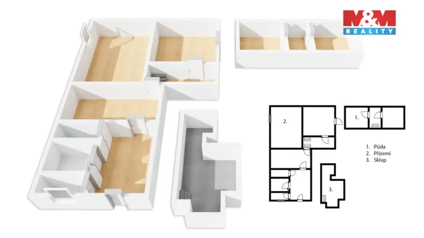 Prodej chalupy, Jívka, 66 m2