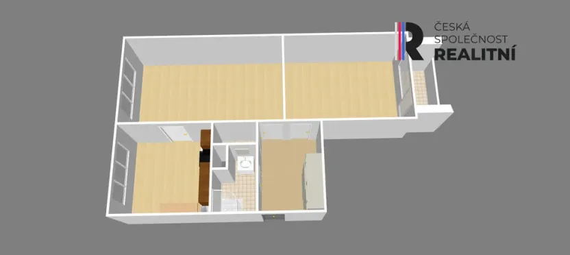 Prodej bytu 2+1, Žatec, Jabloňová, 64 m2