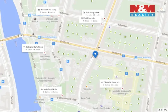 Prodej rodinného domu, Písek - Budějovické Předměstí, Tyršova, 315 m2