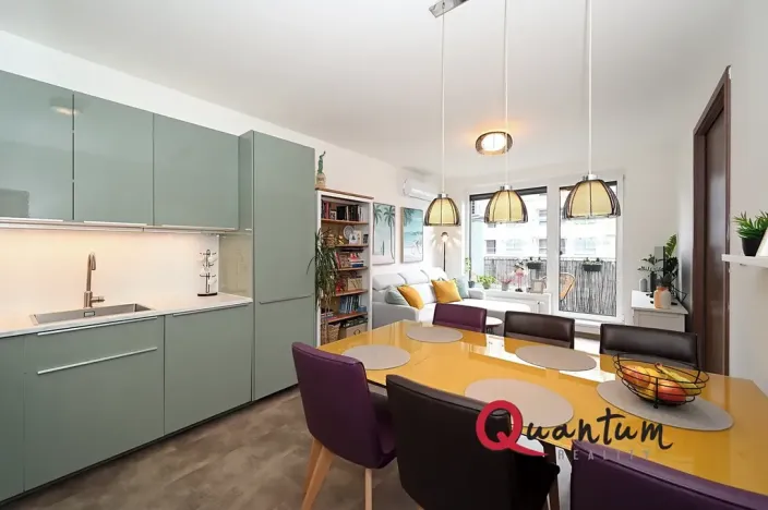 Pronájem bytu 2+kk, Praha - Vysočany, Pod Harfou, 57 m2