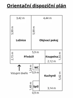 Pronájem bytu 2+1, Praha - Vinohrady, Římská, 85 m2