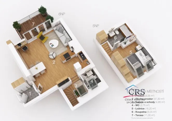 Prodej bytu 2+kk, Praha - Bubeneč, Jilemnického, 71 m2