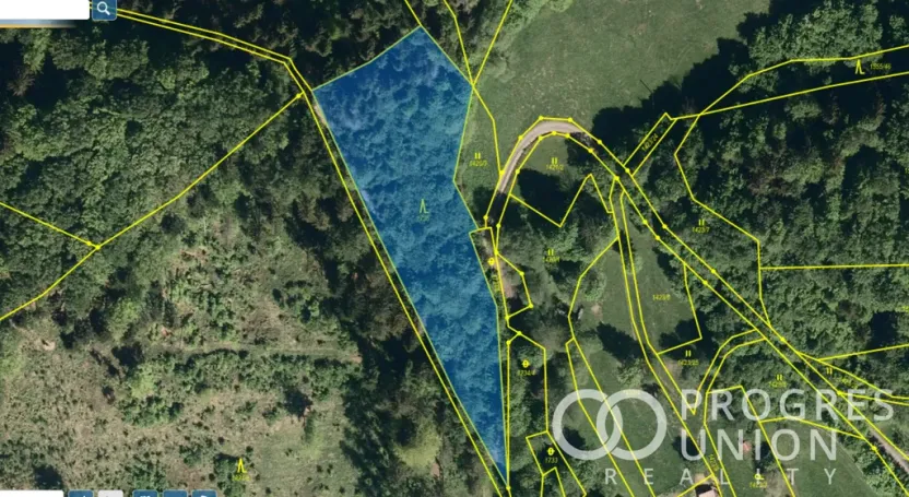 Prodej lesa, Lhota u Vsetína, 3762 m2