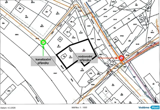 Prodej pozemku pro bydlení, Starý Plzenec, okres plzeň-město, Nádražní, 2026 m2