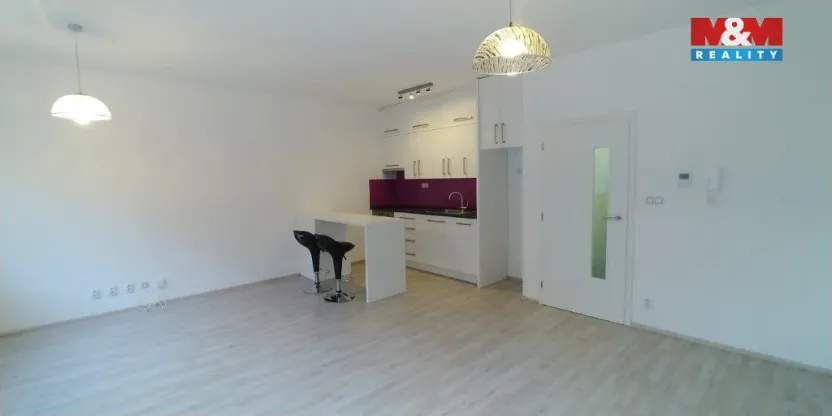 Pronájem bytu 1+kk, Brno - Slatina, Kigginsova, 42 m2