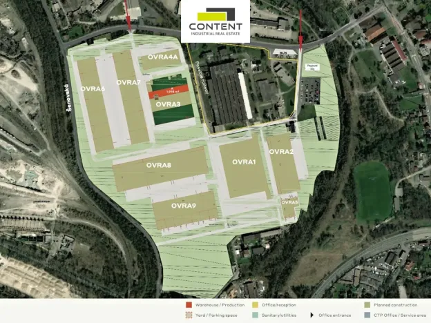 Pronájem skladu, Ostrava - Radvanice, Lihovarská, 1000 m2