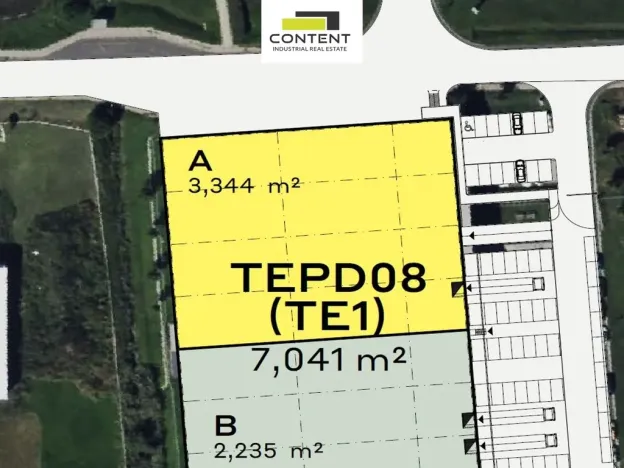 Pronájem skladu, Krupka - Nové Modlany, Kateřinská, 3344 m2