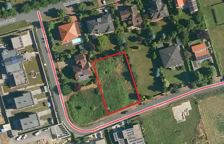 Prodej pozemku pro bydlení, Praha - Kunratice, U javoru, 1214 m2