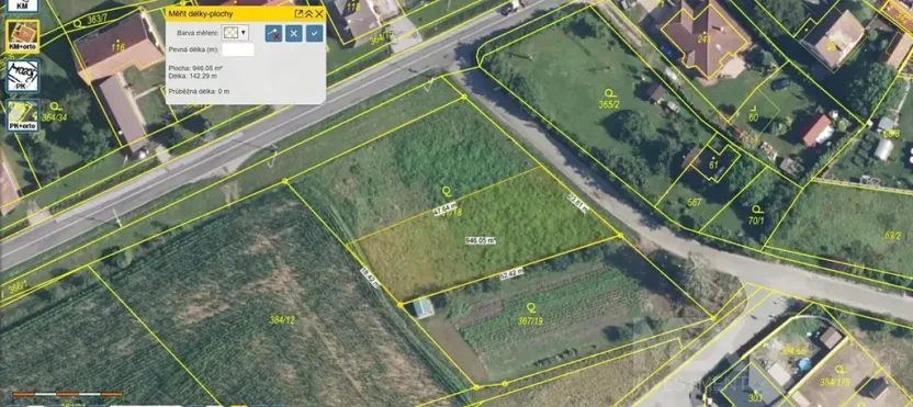 Prodej pozemku pro bydlení, Nechanice, 941 m2