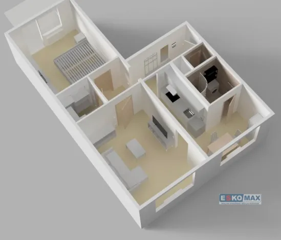 Pronájem bytu 2+1, Břeclav, Slovácká, 60 m2