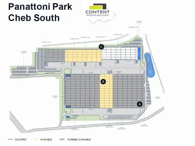 Pronájem skladu, Cheb, Podhradská, 22600 m2
