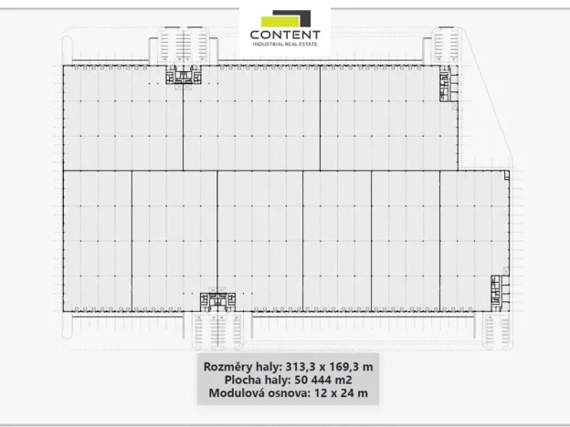 Pronájem výrobních prostor, Přehýšov, 10000 m2