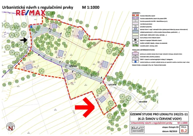 Prodej pozemku pro bydlení, Červená Voda, 1745 m2