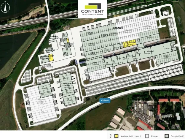 Pronájem výrobních prostor, Hranice - Hranice IV-Drahotuše, Olomoucká, 22700 m2