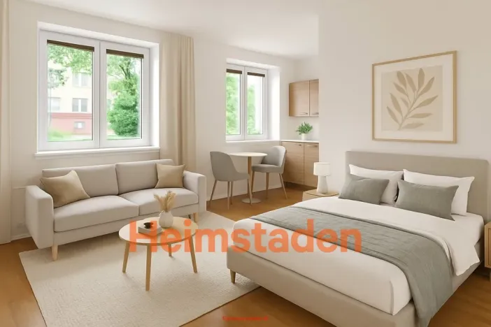 Pronájem bytu 1+kk, Karviná - Nové Město, Zakladatelská, 24 m2