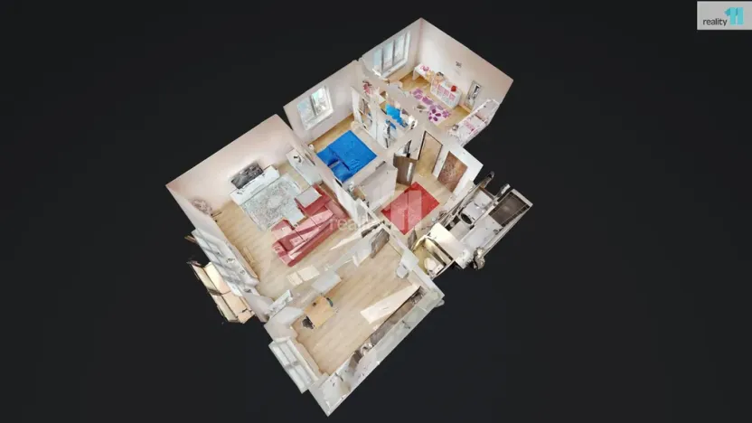 Pronájem bytu 3+1, Humpolec, 5. května, 78 m2