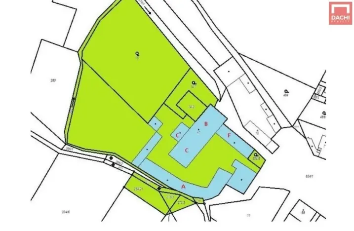 Prodej historického objektu, Královice, 2166 m2