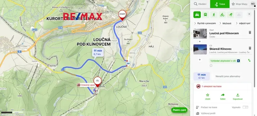 Prodej pozemku pro bydlení, Loučná pod Klínovcem, 2335 m2