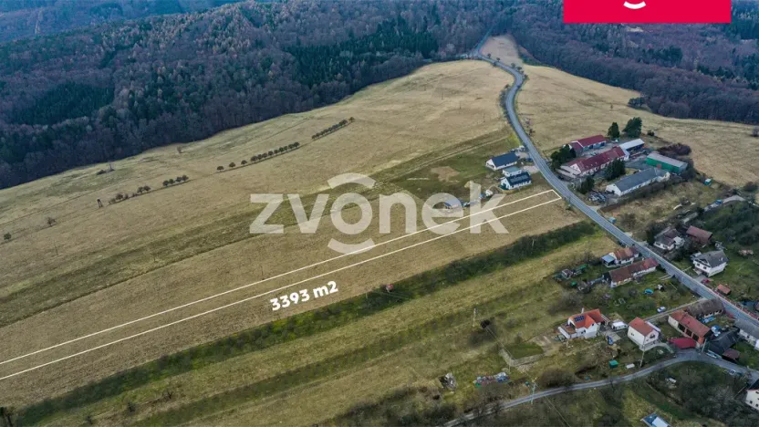 Prodej pole, Haluzice, 3393 m2