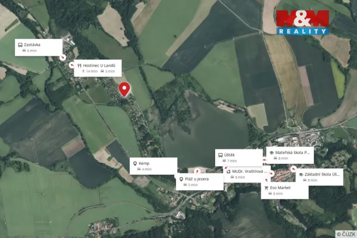 Prodej chaty, Úštěk - Habřina, 32 m2