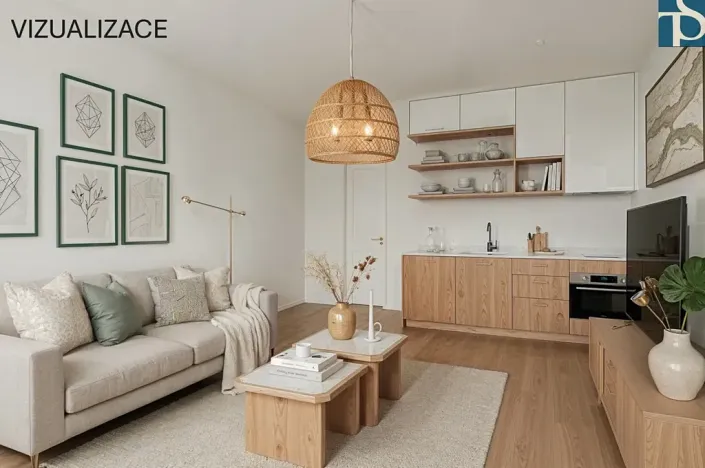 Prodej bytu 2+kk, Praha - Radotín, náměstí Osvoboditelů, 47 m2