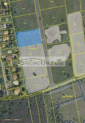 Prodej pozemku pro bydlení, Unhošť, 2000 m2