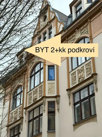 Pronájem bytu 2+kk, Jablonec nad Nisou, Lidická, 64 m2