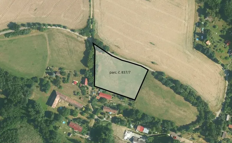 Prodej podílu pozemku pro bydlení, Přestavlky u Čerčan, 4332 m2