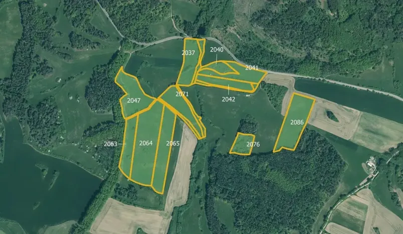 Prodej pole, Třebohostice, 114453 m2