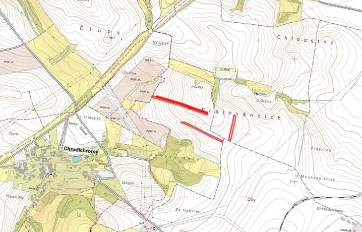 Prodej pole, Boskovice, 9482 m2