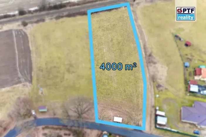 Prodej pozemku pro bydlení, Bezděkov - Poborovice, 4000 m2