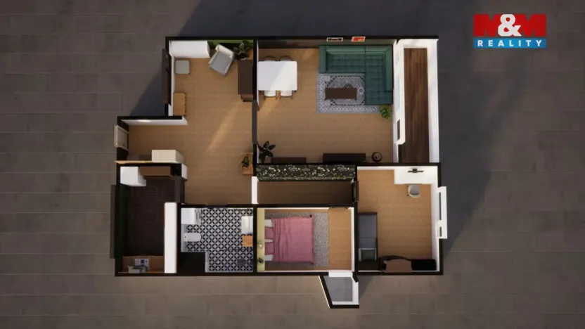 Prodej bytu 3+1, Liberec - Liberec XV-Starý Harcov, Aloisina výšina, 74 m2