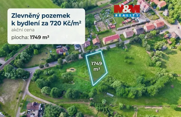 Prodej pozemku pro bydlení, Meziměstí, 1747 m2
