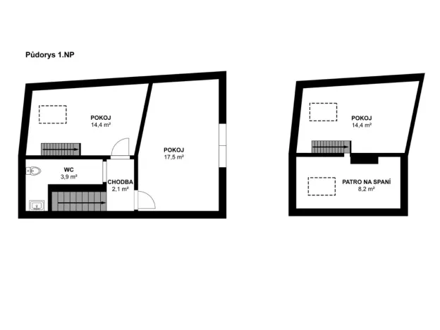 Prodej rodinného domu, Prostějov - Čechůvky, 88 m2