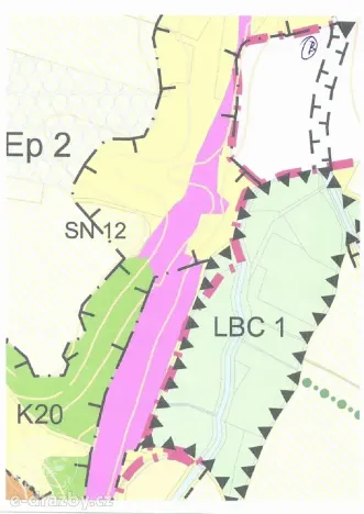Dražba pozemku, Žatec, 264996 m2