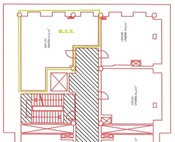 Prodej bytu 2+kk, Zlín, Lorencova, 53 m2