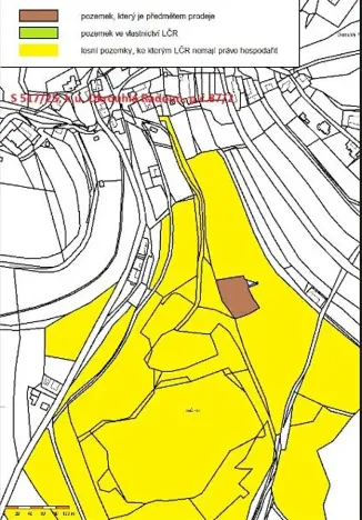 Prodej lesa, Okrouhlá Radouň, 2772 m2