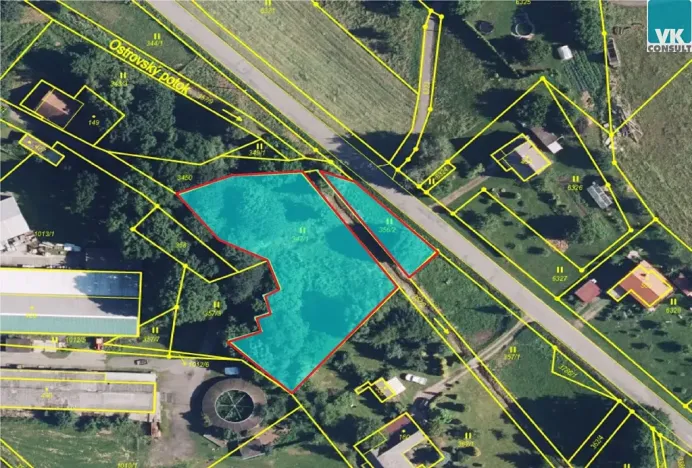 Prodej pozemku pro bydlení, Ostrov, 2375 m2