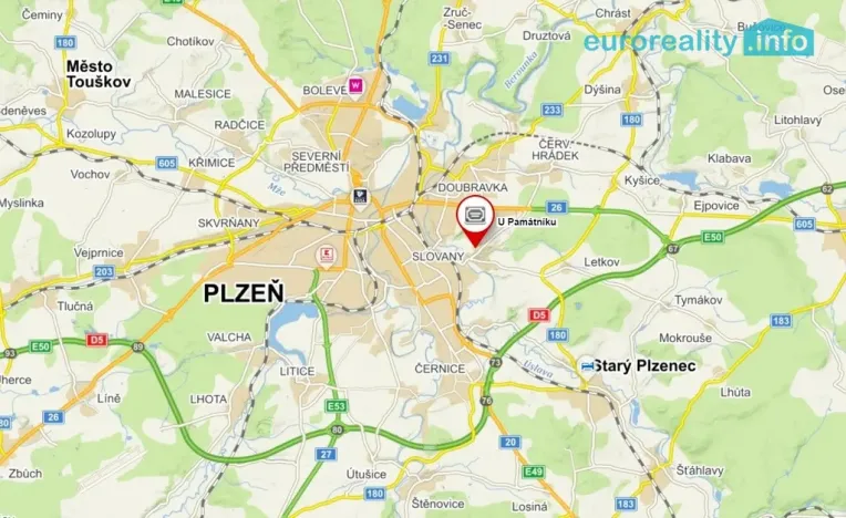 Prodej pozemku pro bydlení, Plzeň - Božkov, 747 m2