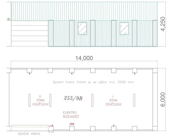 Pronájem výrobních prostor, Bílovice nad Svitavou, Obřanská, 84 m2