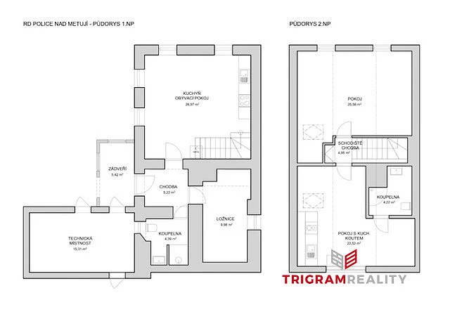 Prodej rodinného domu, Police nad Metují, Žďárská, 125 m2