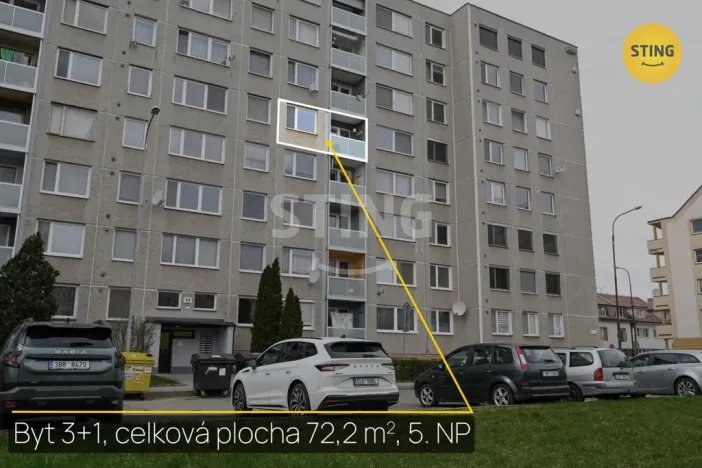 Prodej bytu 3+kk, Hodonín, Polní, 69 m2