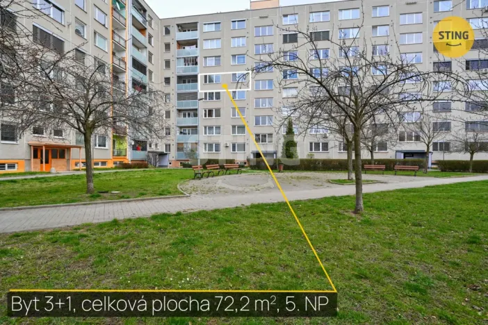 Prodej bytu 3+kk, Hodonín, Polní, 69 m2