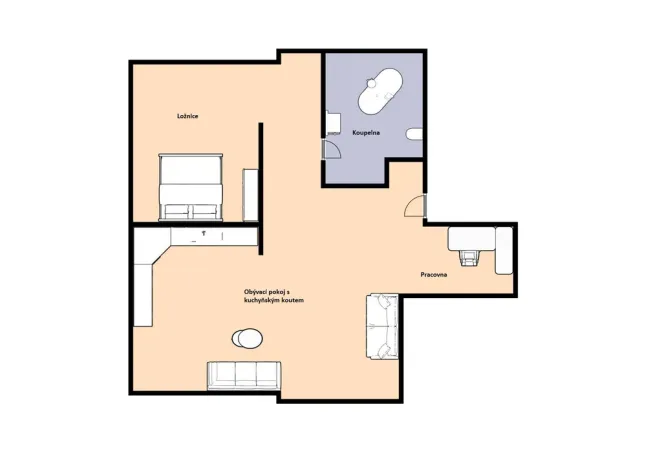 Pronájem bytu 2+kk, Kolín - Kolín II, V Zídkách, 99 m2