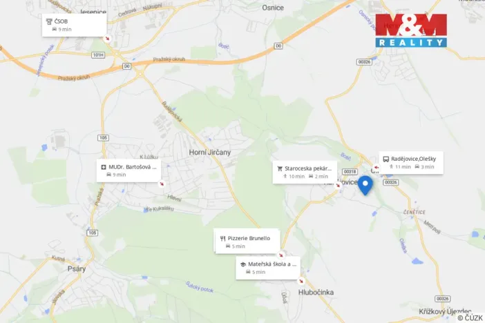 Prodej pozemku pro bydlení, Radějovice - Olešky, 1016 m2