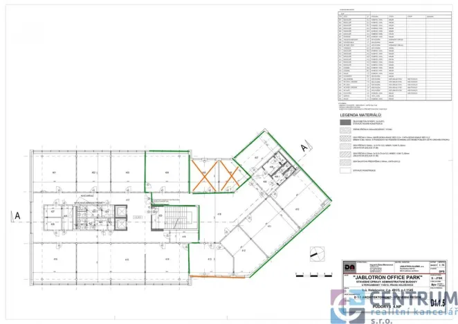 Pronájem kanceláře, Praha - Holešovice, U Pergamenky, 225 m2