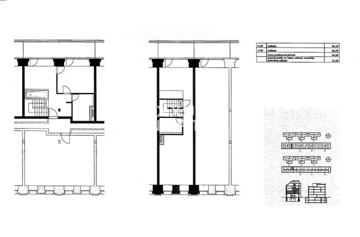Pronájem bytu 3+1, Praha - Karlín, Šaldova, 94 m2